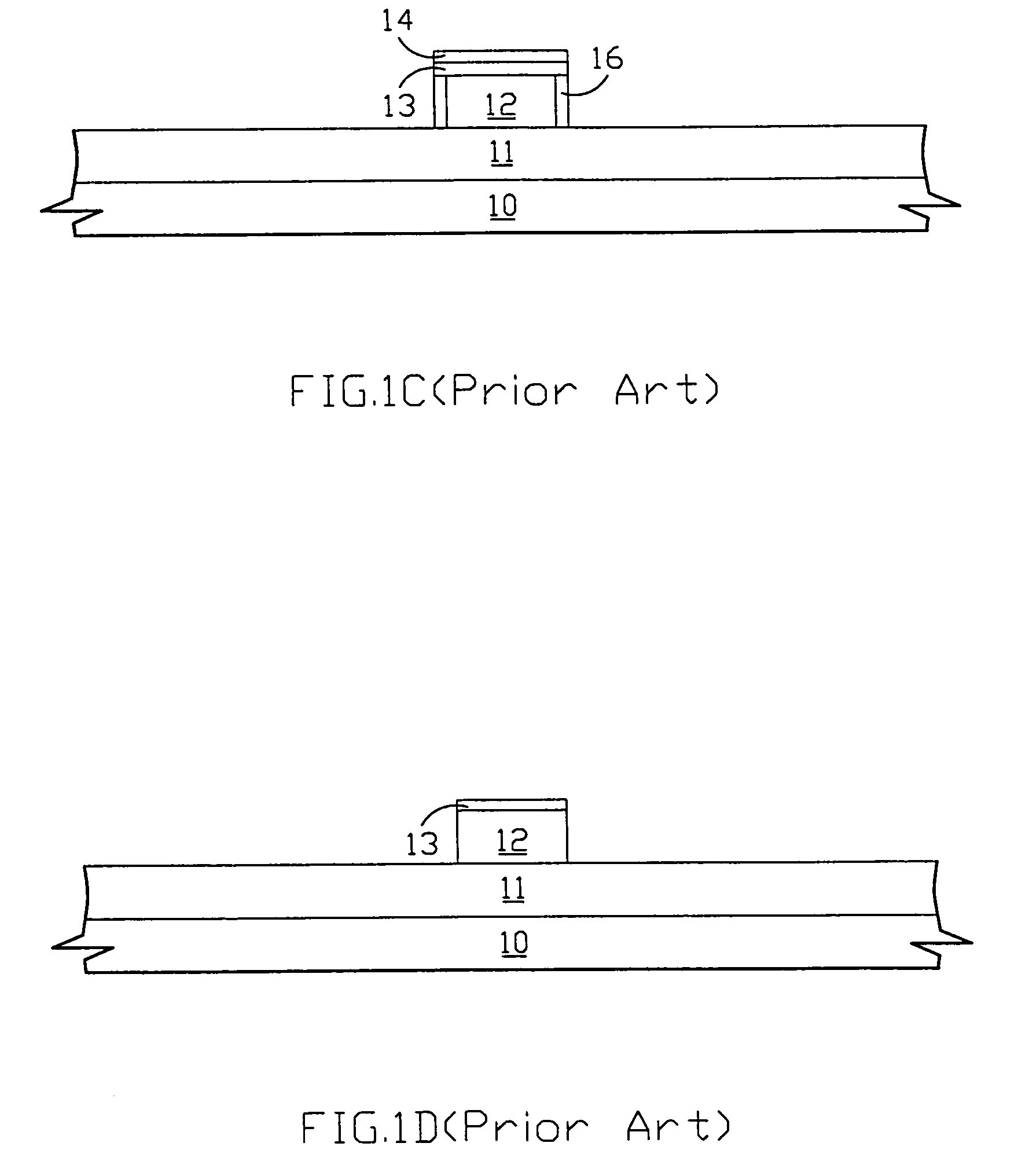 Double gate MOSFET device