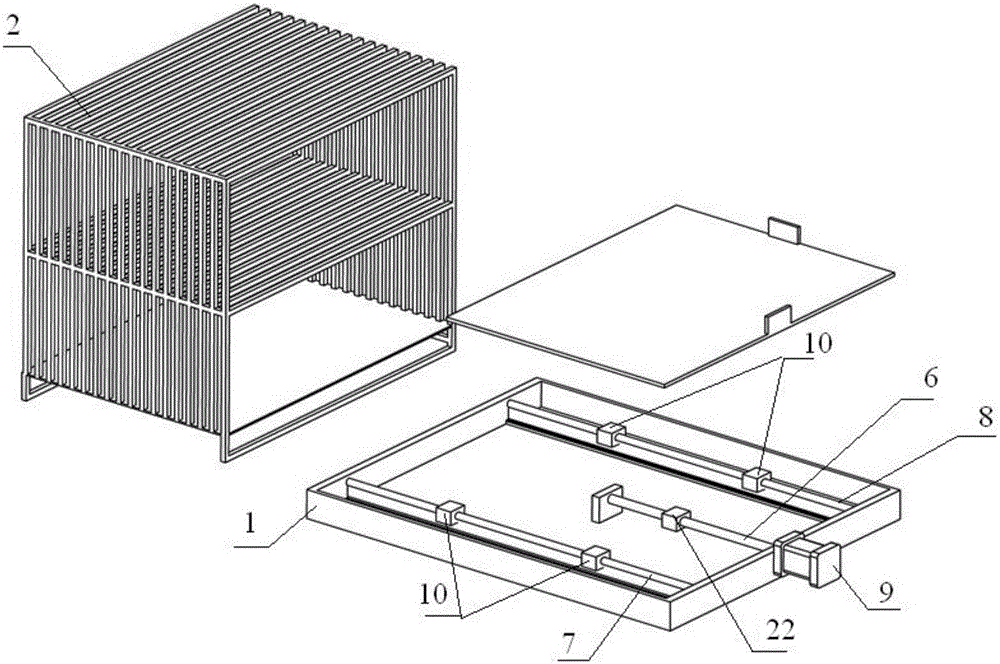 An intelligent detection and repair device for automobile windshield heating wire mesh template