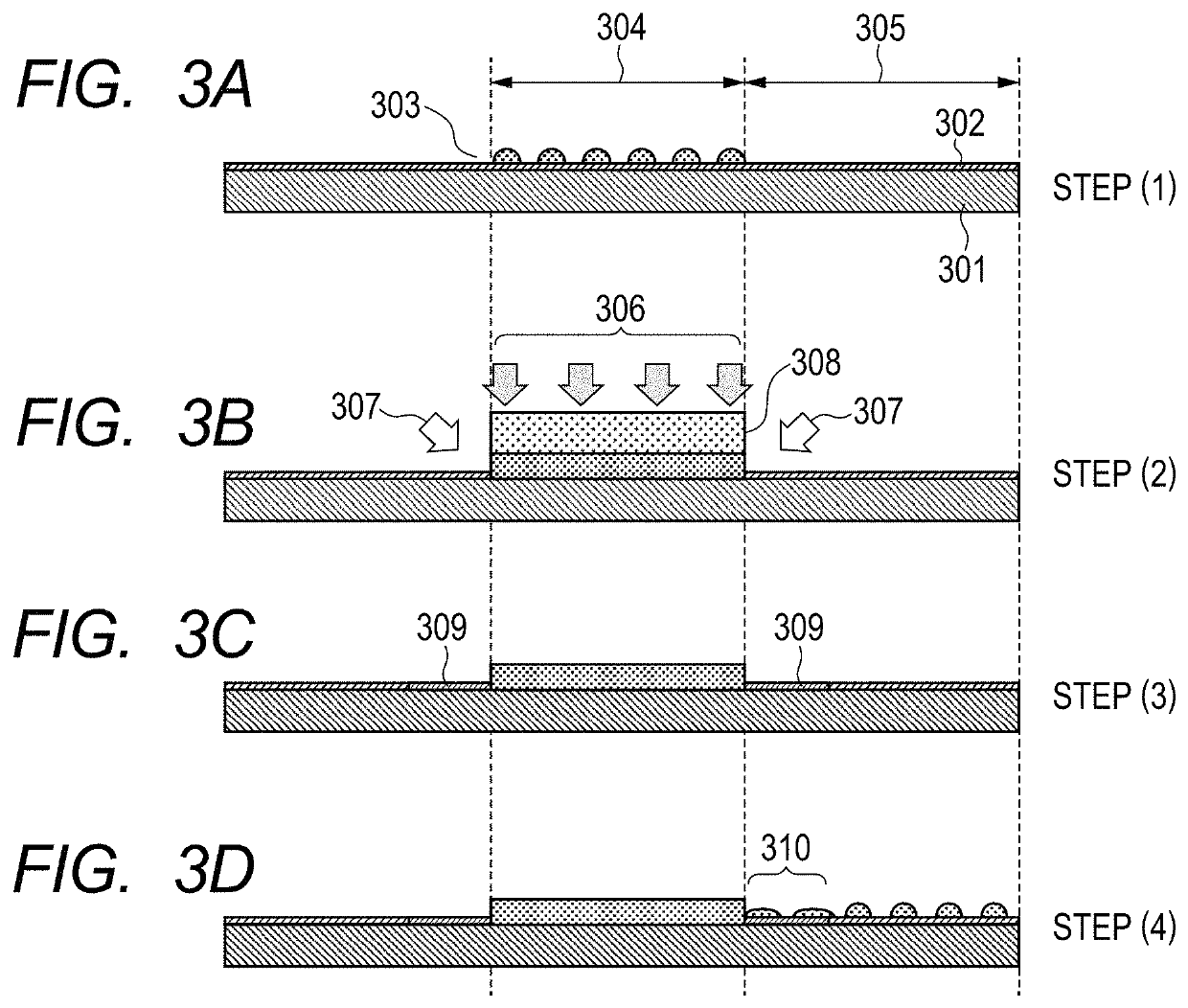 Pattern forming method as well as production methods for processed substrate, optical component, circuit board, electronic component and imprint mold
