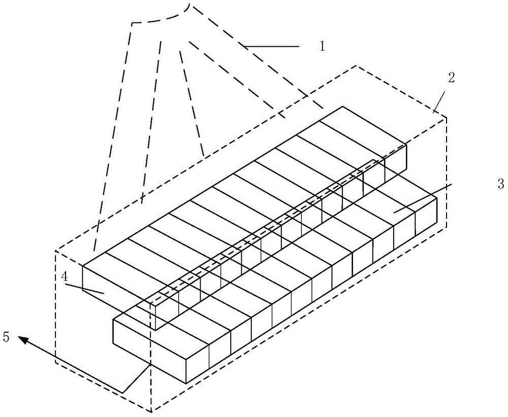 Portable area array imaging system based on X-ray linear array scanning