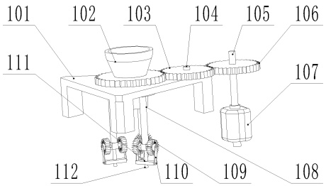 Automatic cement stirring equipment