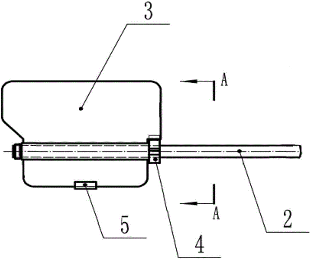 Automatic coupling type turning plate wind collecting assembly and device