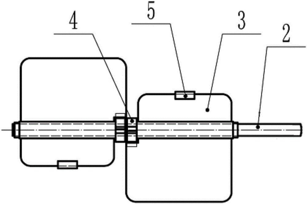 Automatic coupling type turning plate wind collecting assembly and device