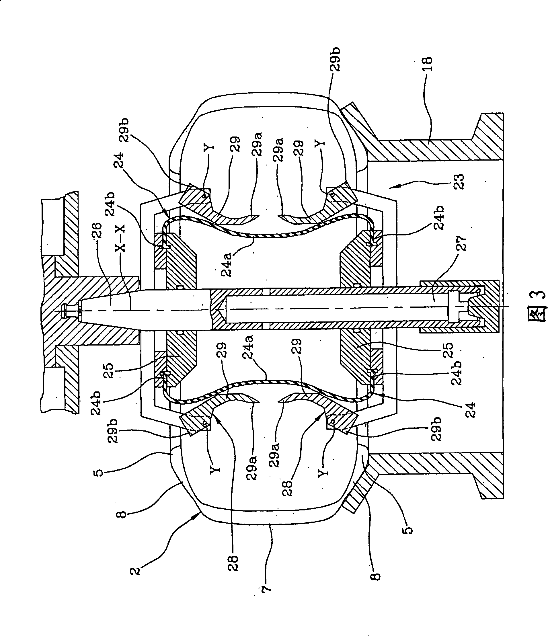 Method and equipment for producing tire