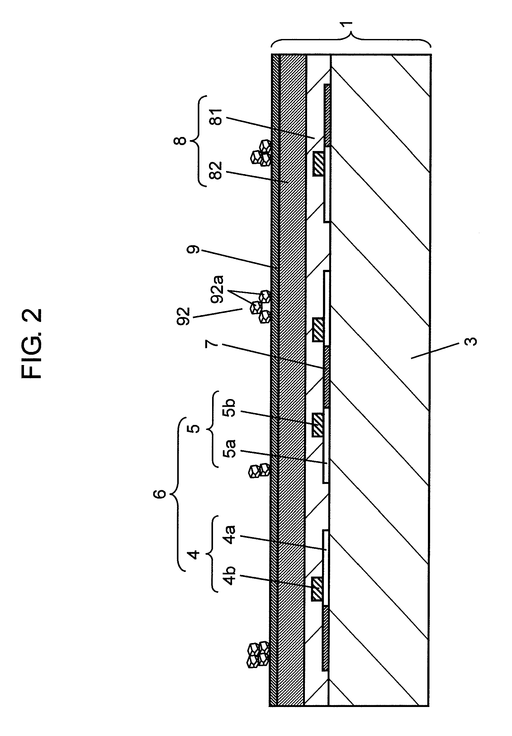 Plasma display panel having a plurality of aggregated particles attached to a protective layer at a face confronting a discharge space formed between a first substrate and a second substrate