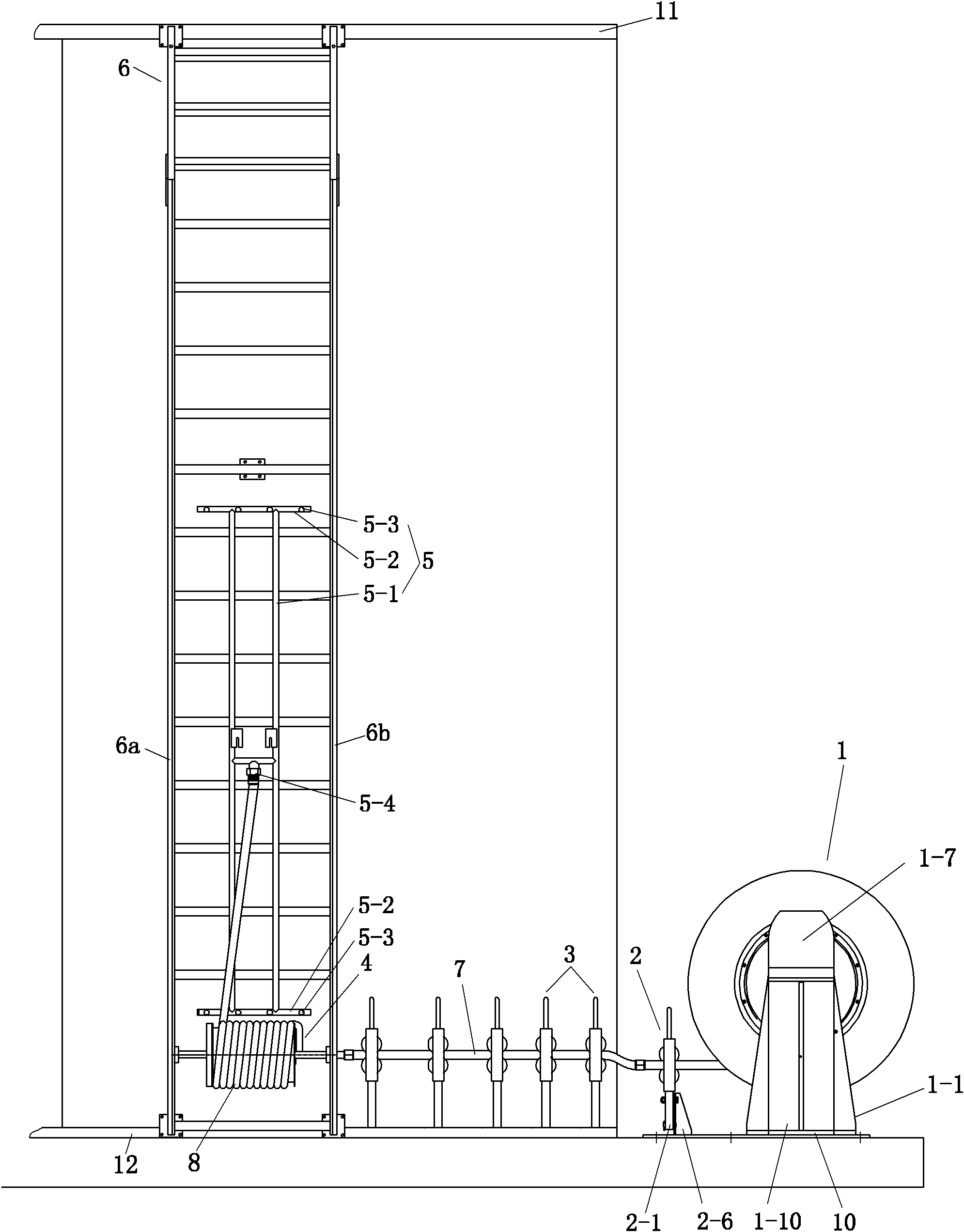 Cleaning device for direct air-cooling condenser