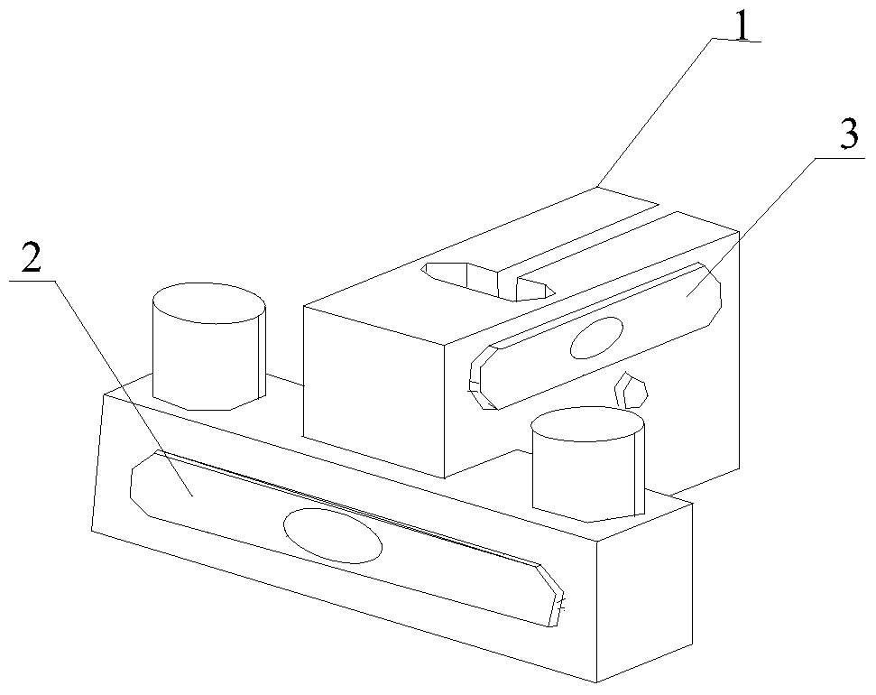 Chip section polishing device and polishing method