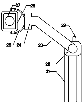 Welding device used for automobile bumper