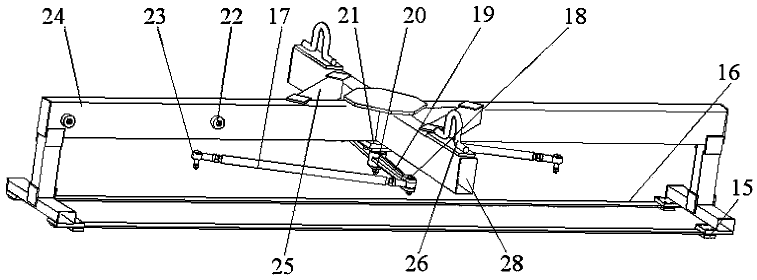 An automobile body-in-white spreader structure