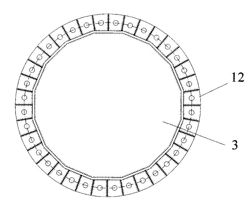 110KV double-loop T connection steel pipe pole