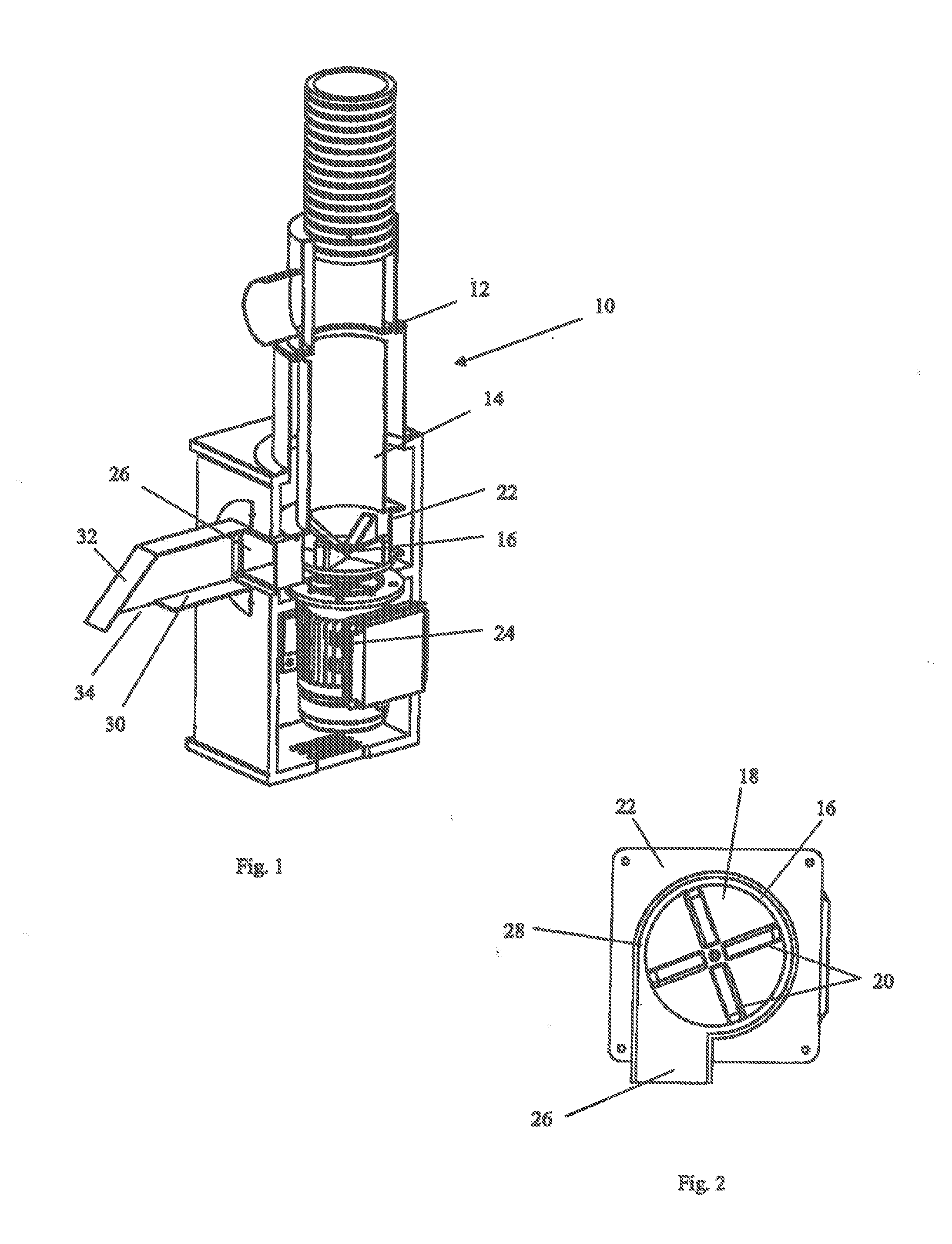 Device for breaking glass