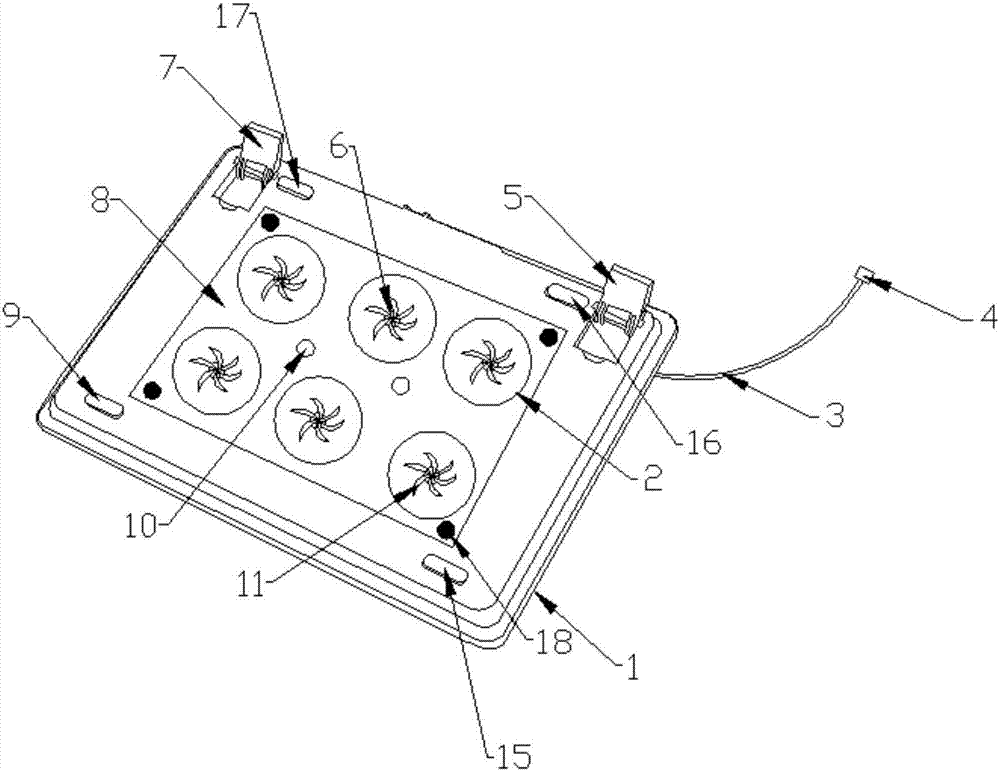 Detachable computer cooler