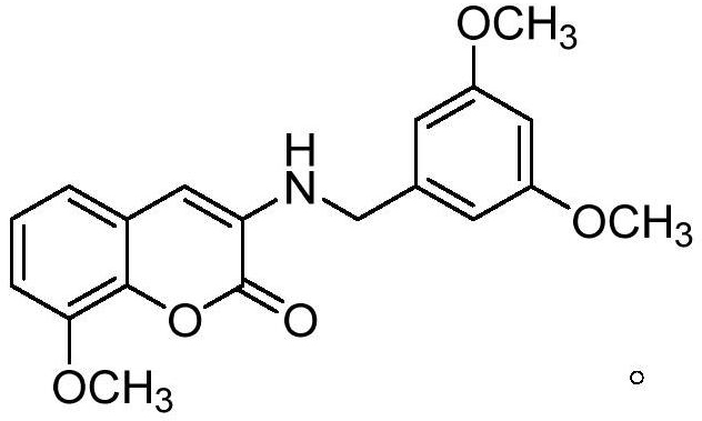 Application of acetylcholin esterase inhibitor in preparation of medicine for treating Alzheimer's disease and preparation method of acetylcholin esterase inhibitor