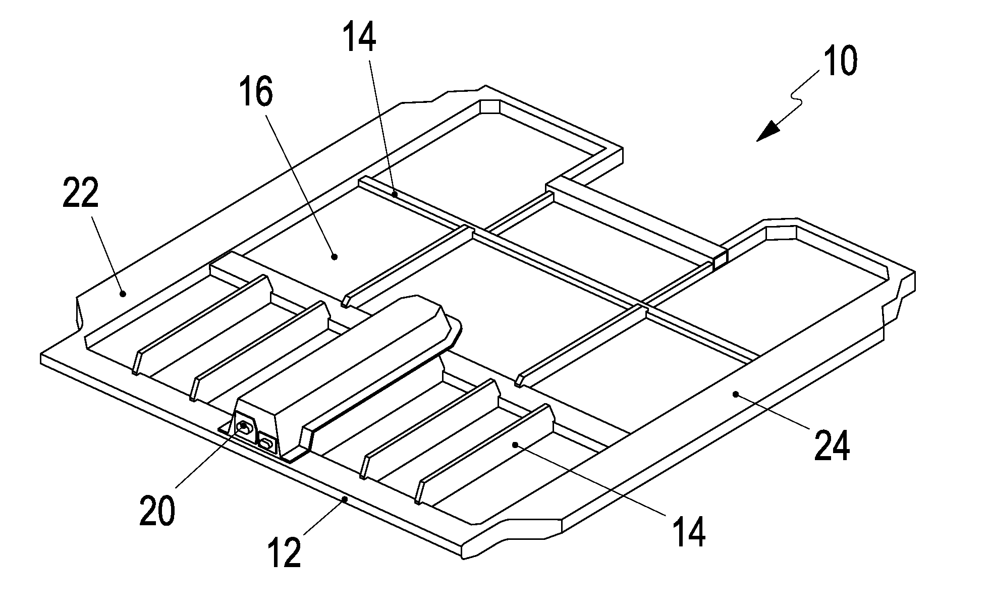Underbody unit for a motor vehicle
