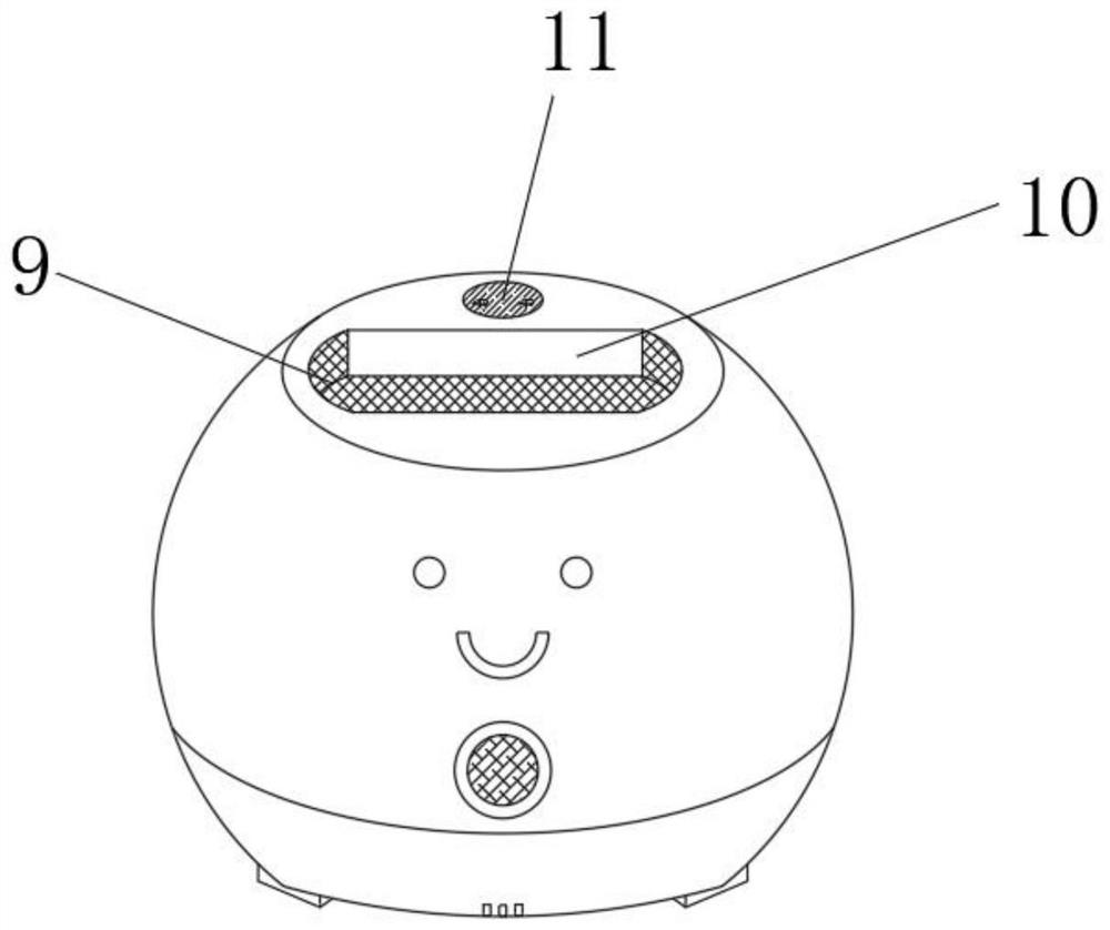 Novel convenient-to-store intelligent wearing management machine