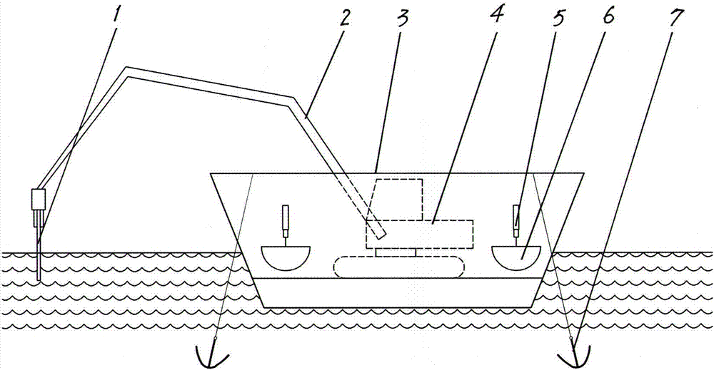 Quick plugging ship for dyke breaching of rivers and lakes and plugging method