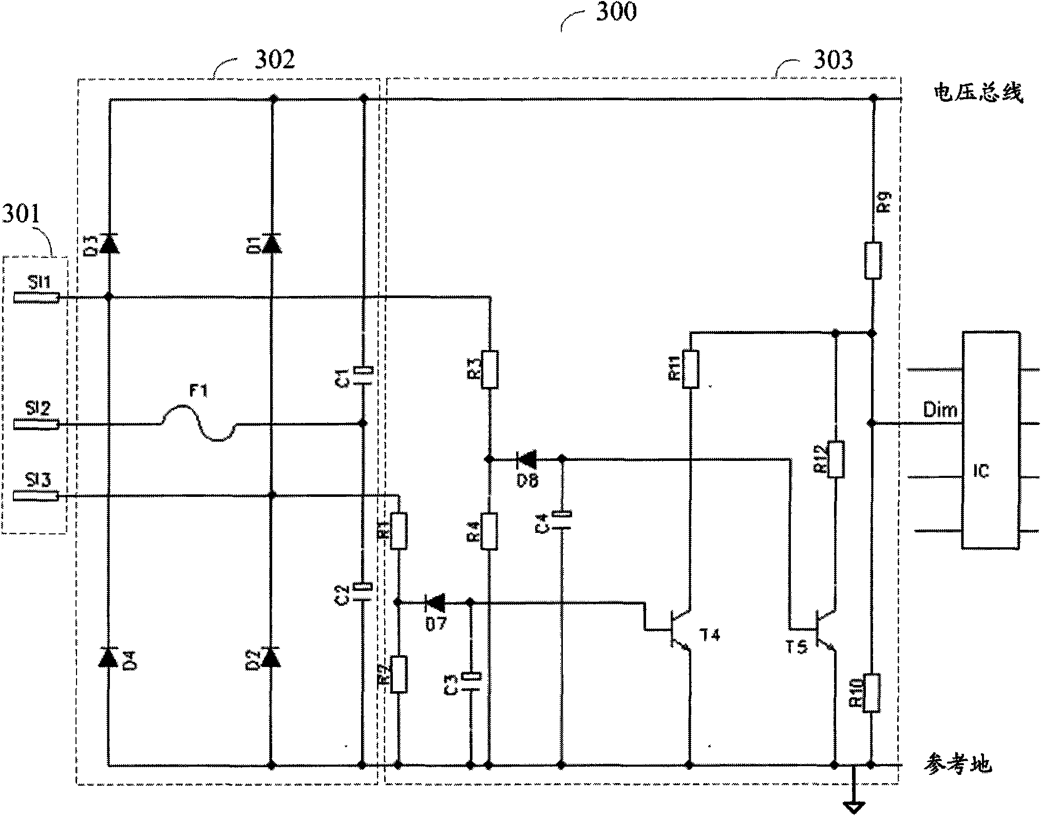 Operating resonant load circuit, dimming circuit and dimming method