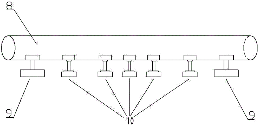 A kind of oil and gas pipeline deformation detection verification test method and device