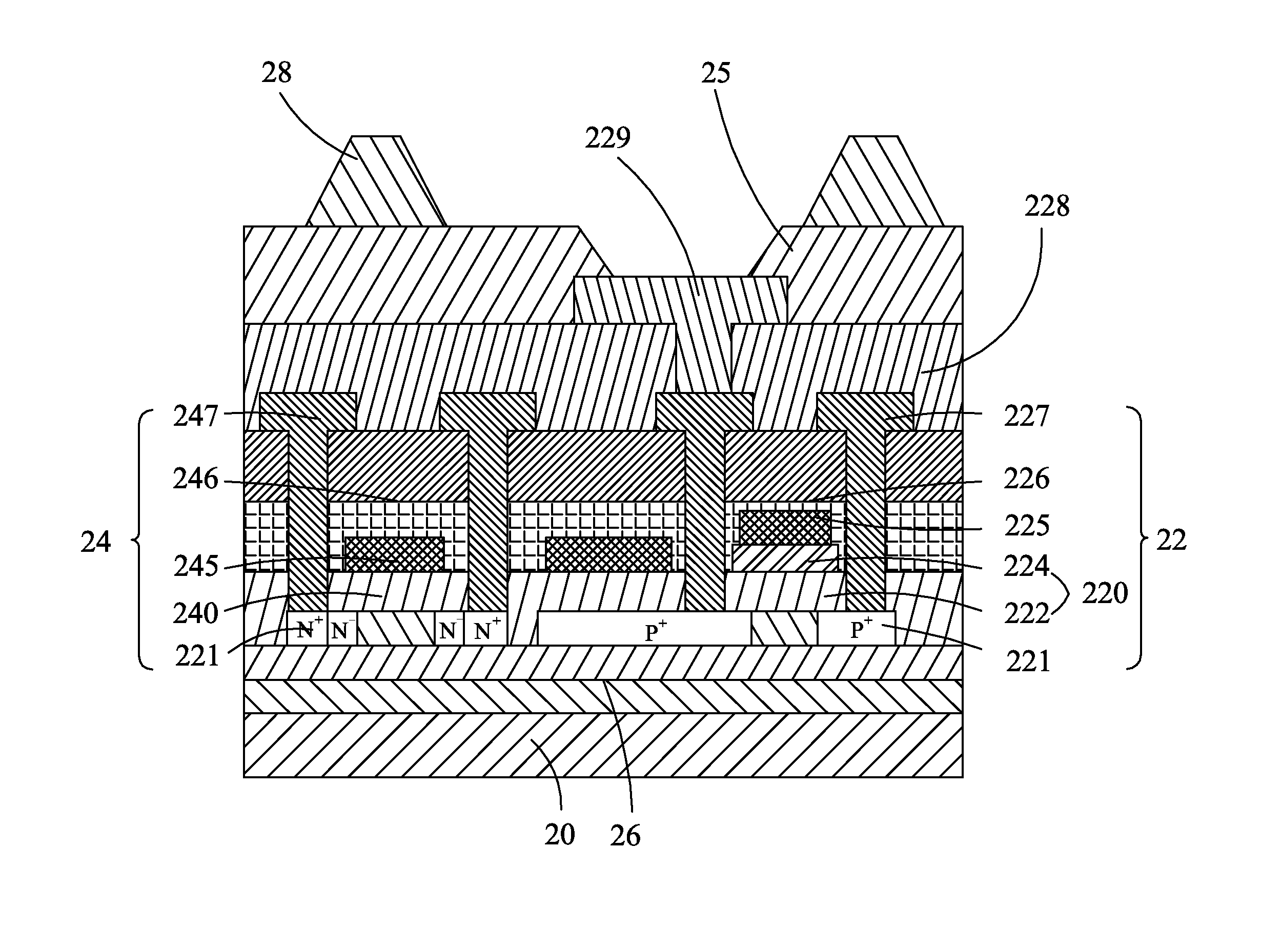 Active organic electroluminescence device back panel and manufacturing method thereof