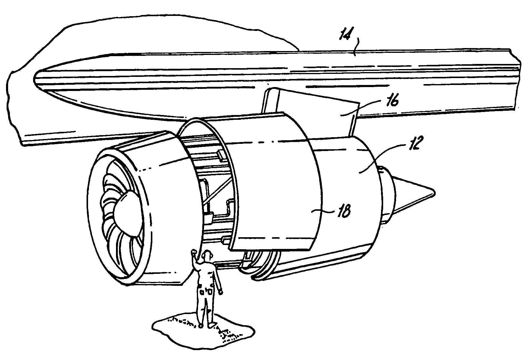 Method and component for determining load on a latch assembly