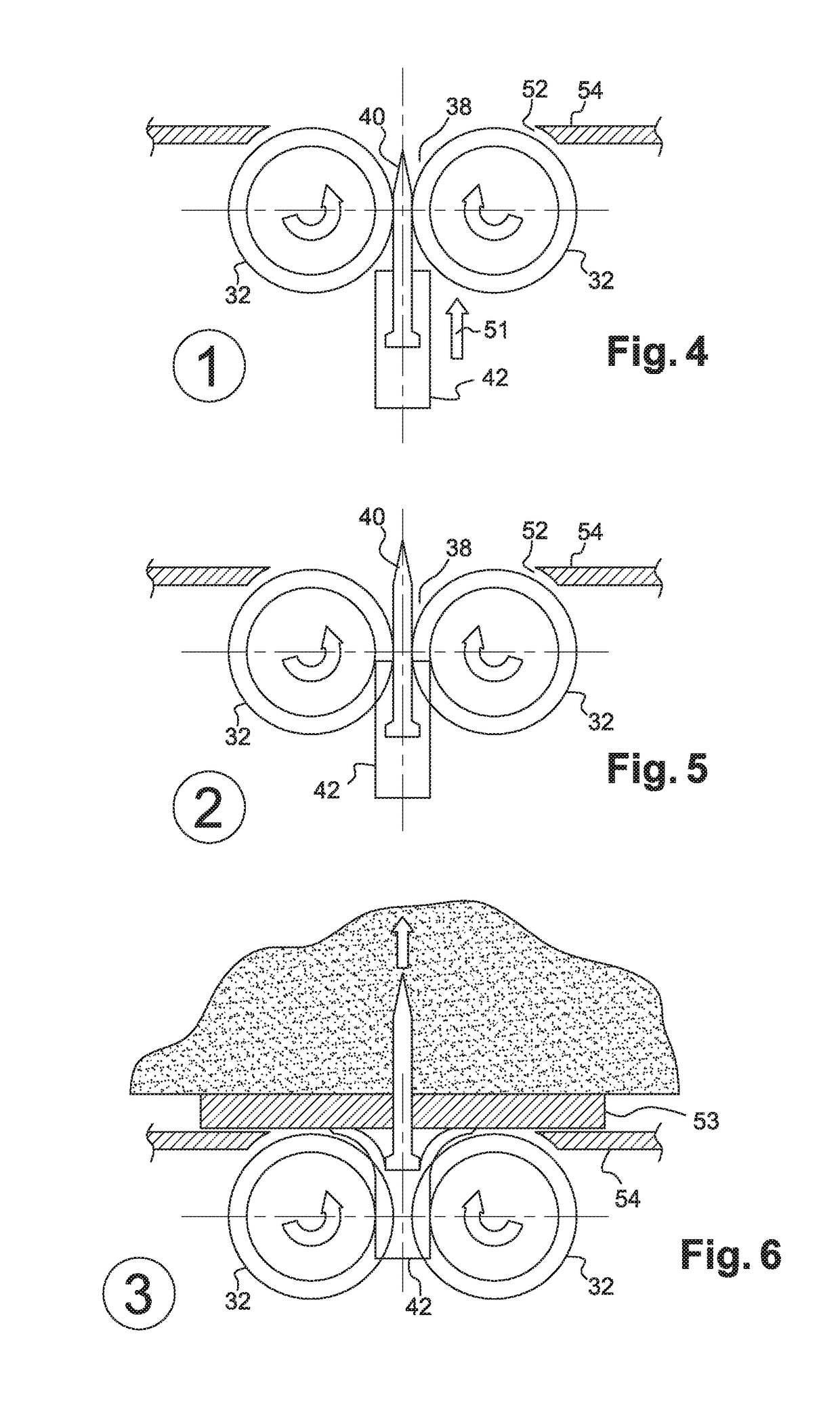 Indirect firing fastening tool, a propelling member and a fastener supporting such member for the tool, and a setting method for a fastener