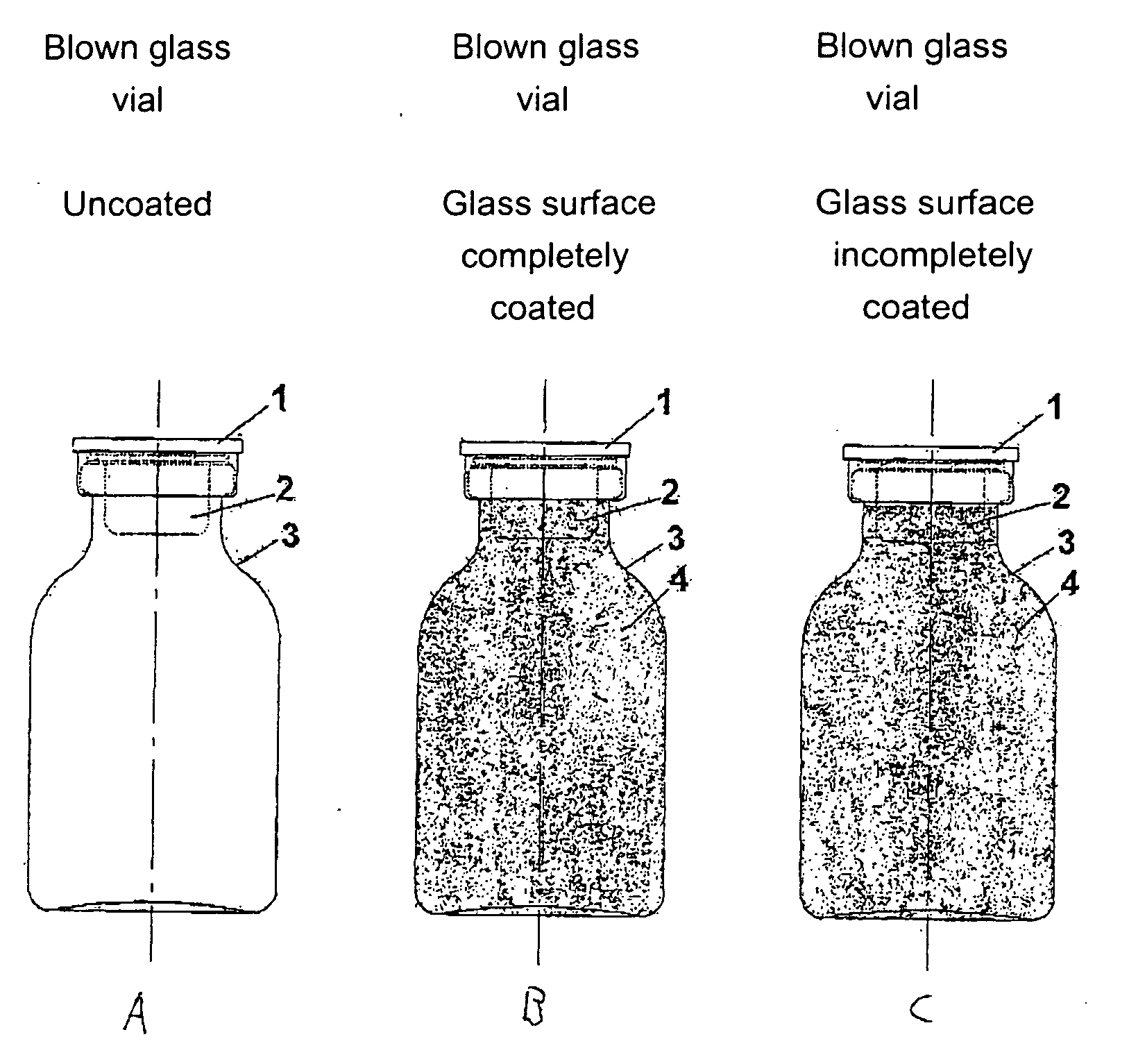 Safety containers for biologically active substances and method for producing said container