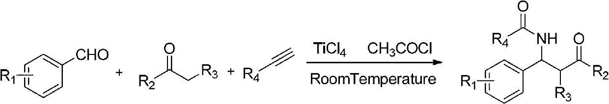 Method for synthesizing beta-amidocarbonyl compounds