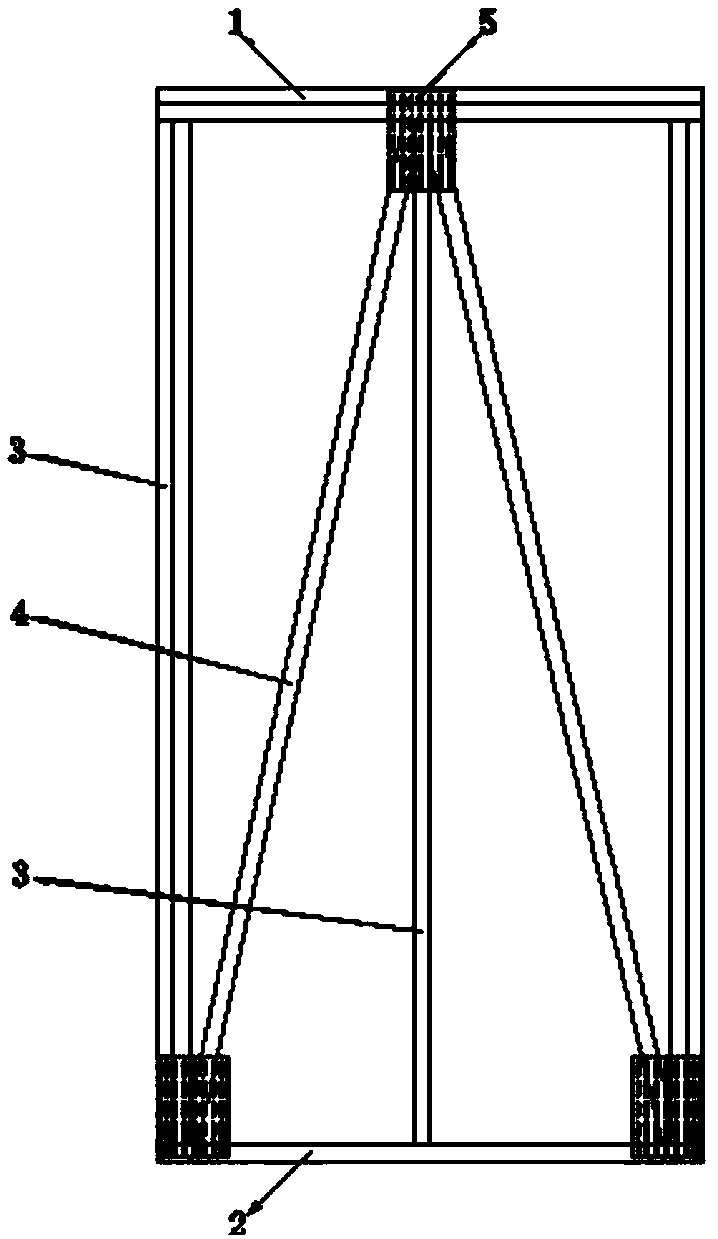 Wooden structure anti-seismic wall