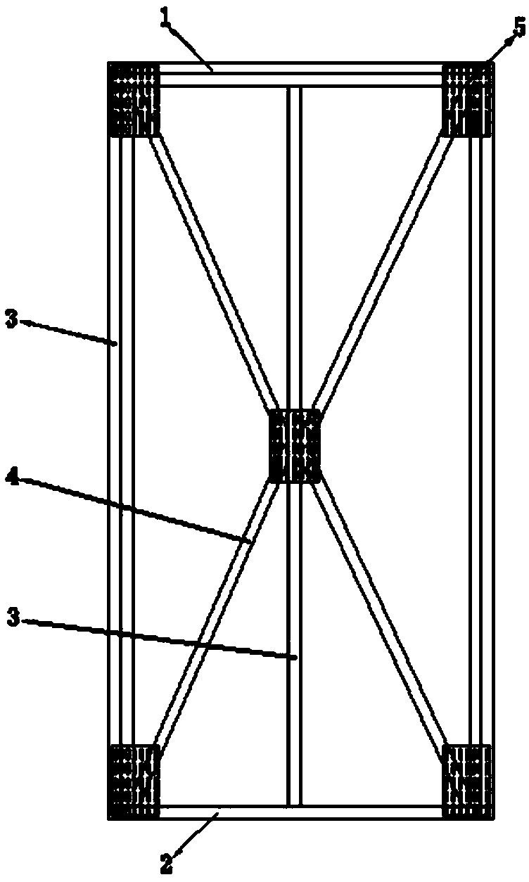 Wooden structure anti-seismic wall