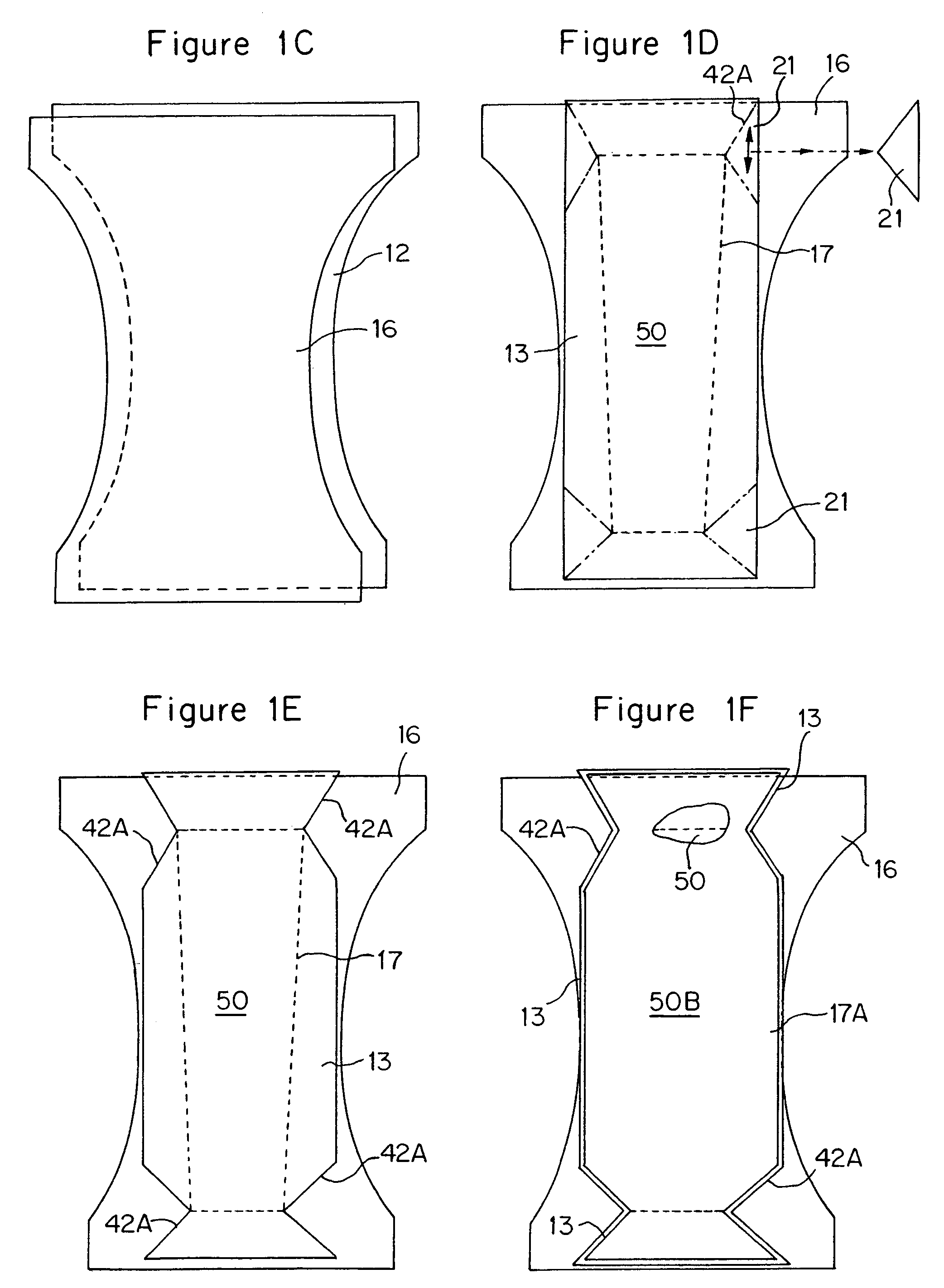 Protective undergarments having anchored pocketed-sling structures and manufacturing method therefor
