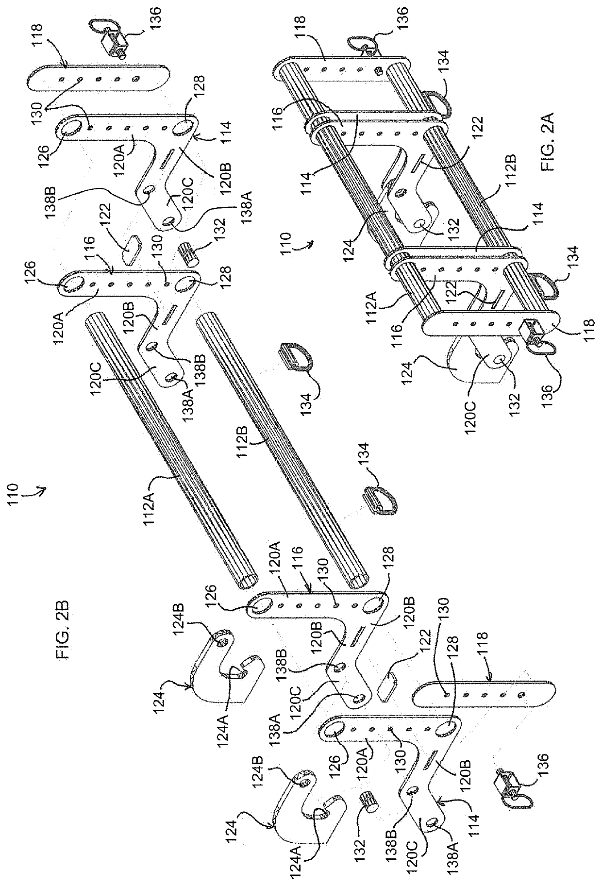 Adapter assemblies and methods for mounting implements and accessories to passenger vehicles therewith