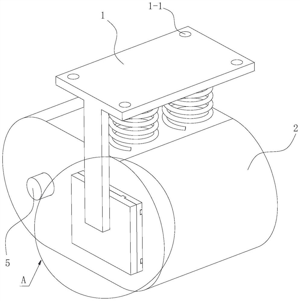 Fixing support for new energy automobile speed reducer