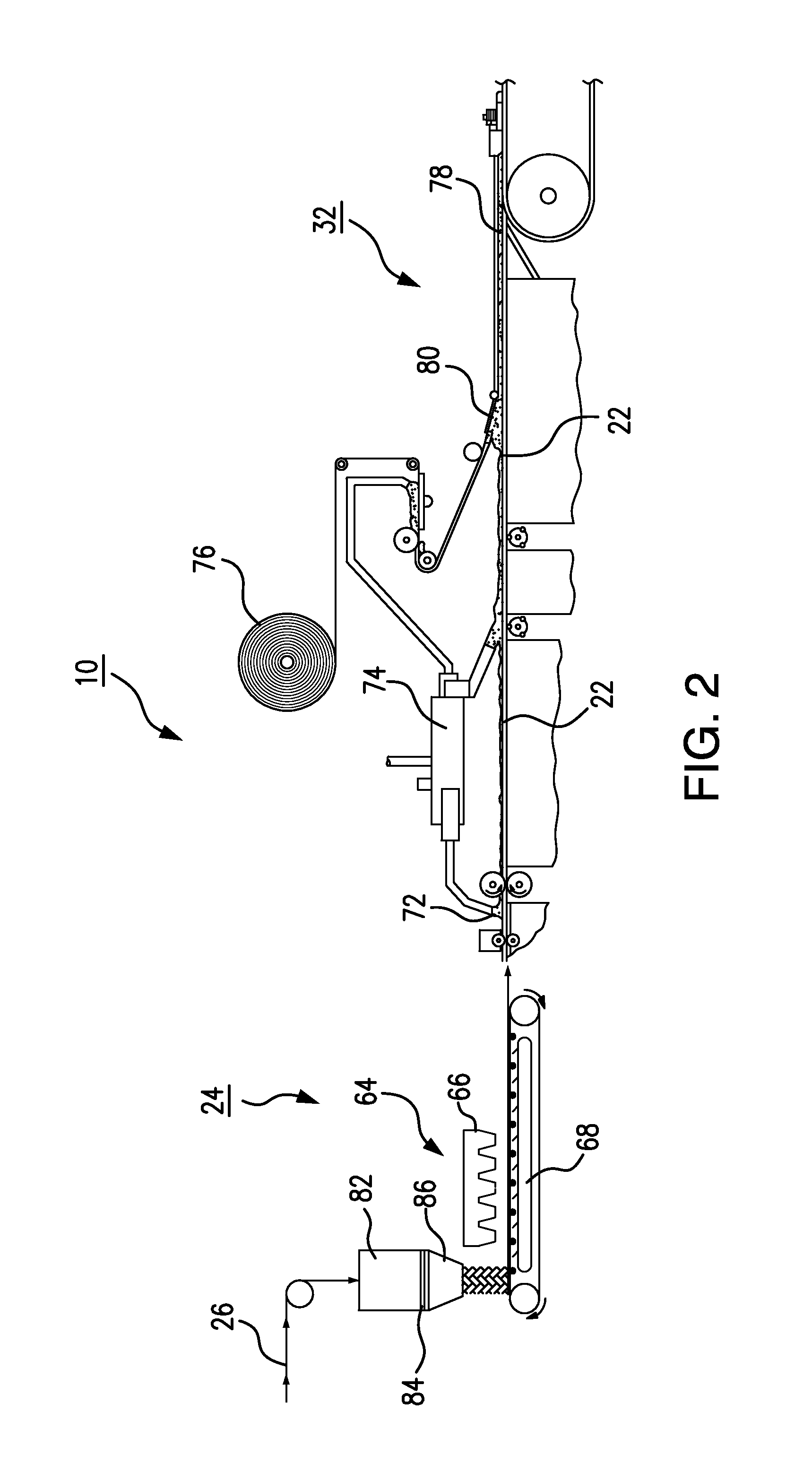 System And Method For The Construction Of Bound Fibrous Mats