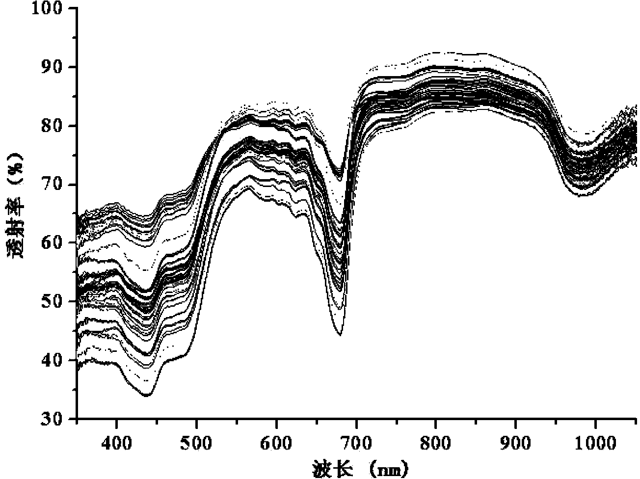 Method for detecting chlorophyll content and biomass of chlorella based on spectrum technology