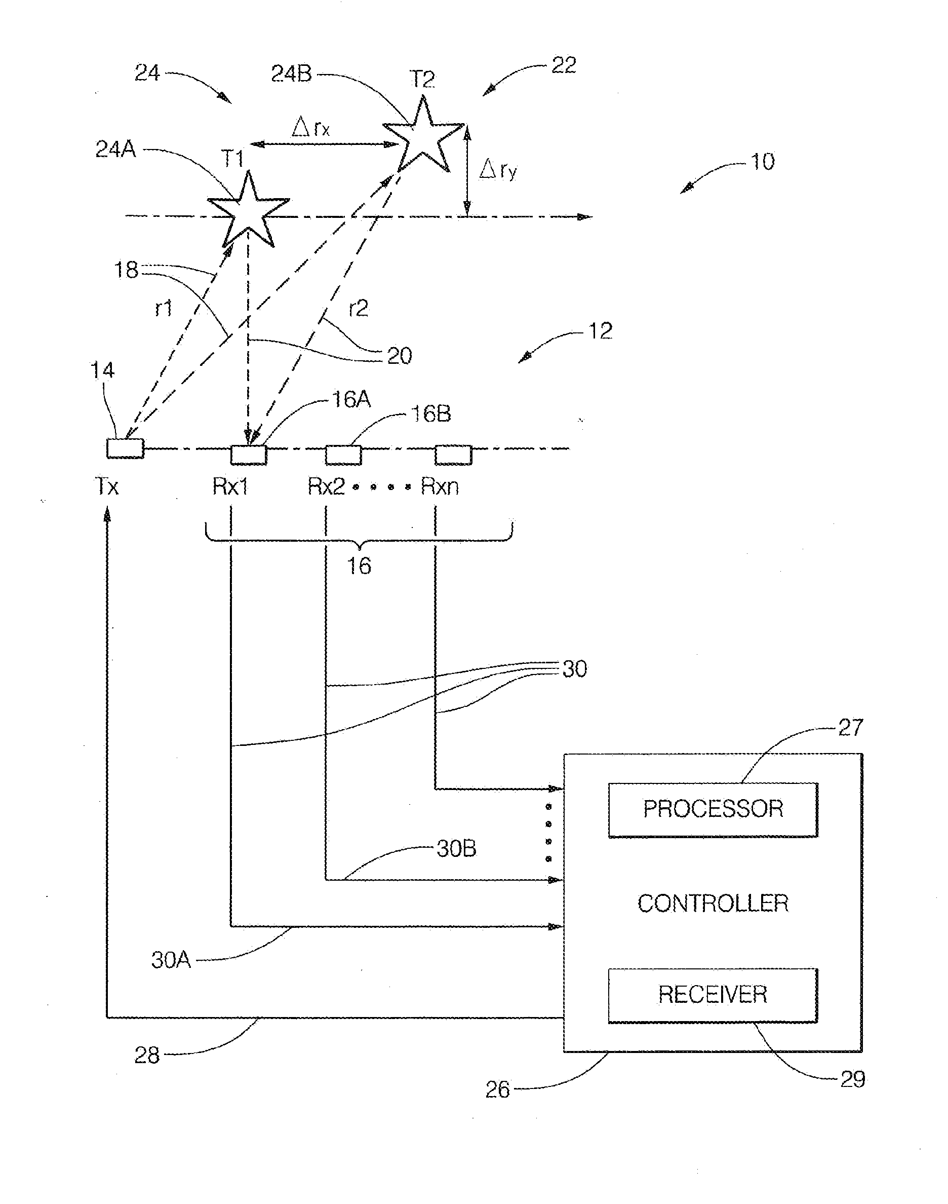 Radar System For Automated Vehicle With Phase Change Based Target Catagorization