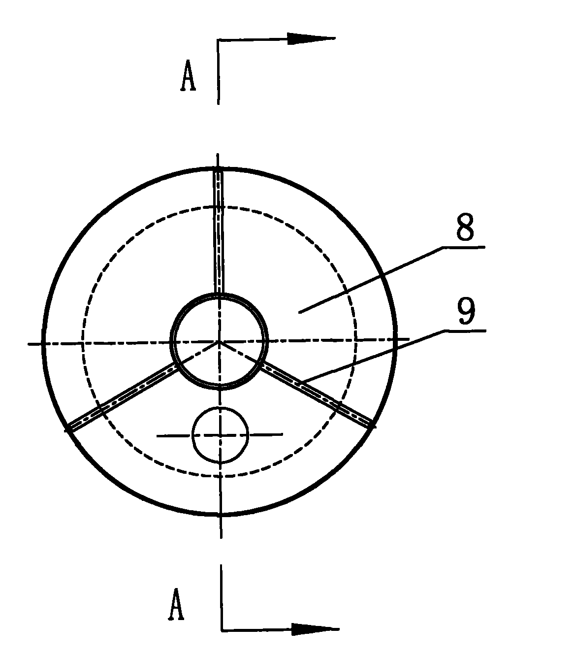 Straw briquetting machine