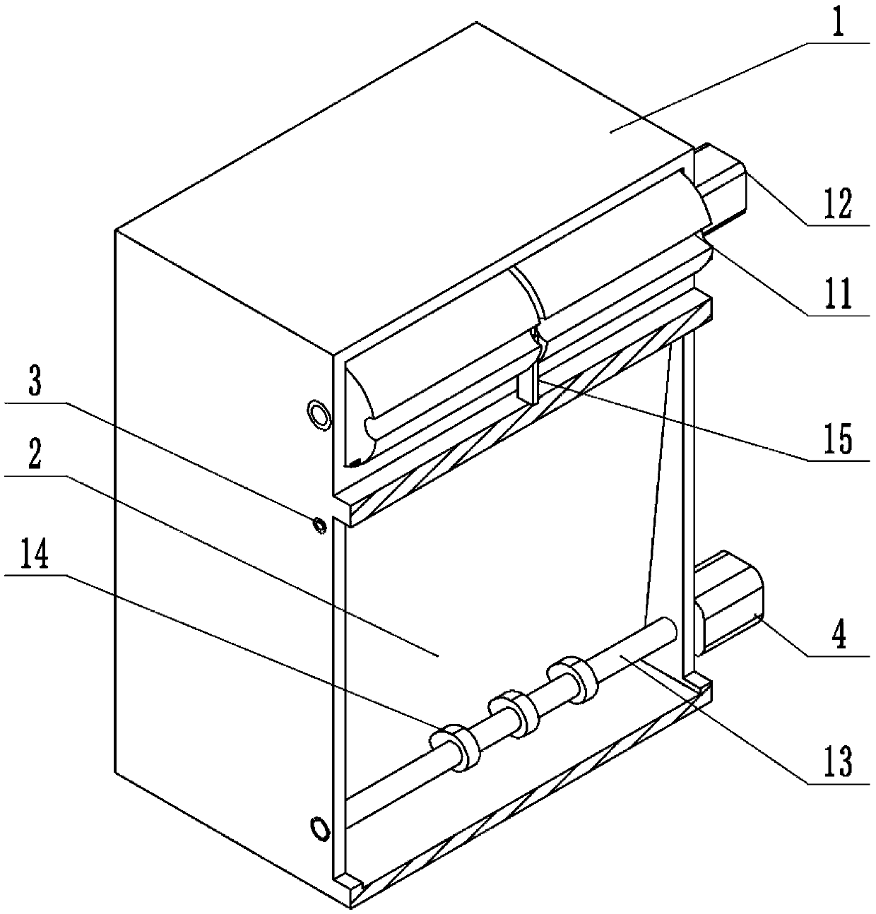 An automatic dipping device for medical cotton swabs