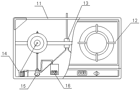 Preheating-free gasification burner and household oil-fired stove with the burner