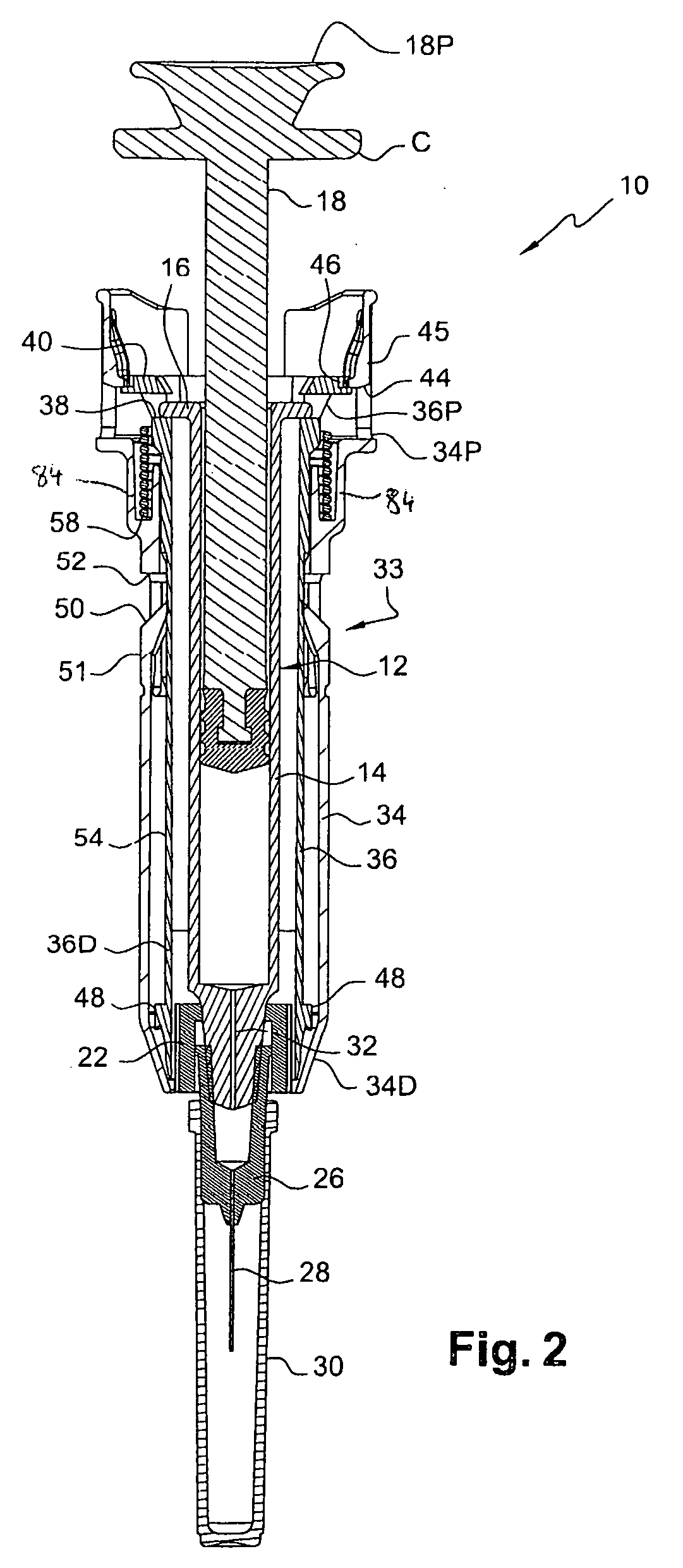Safety device for a liquid injection syringe, and a syringe assembly including the device