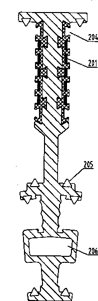 Shuttle box driving device for computer flat machine