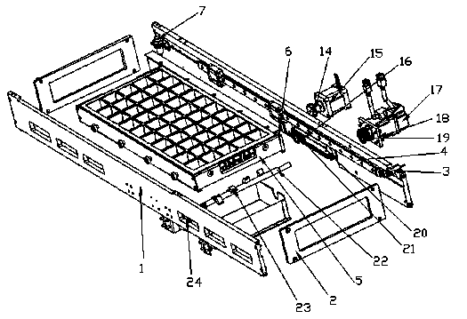 Non-machine-stored tablet dispensing device