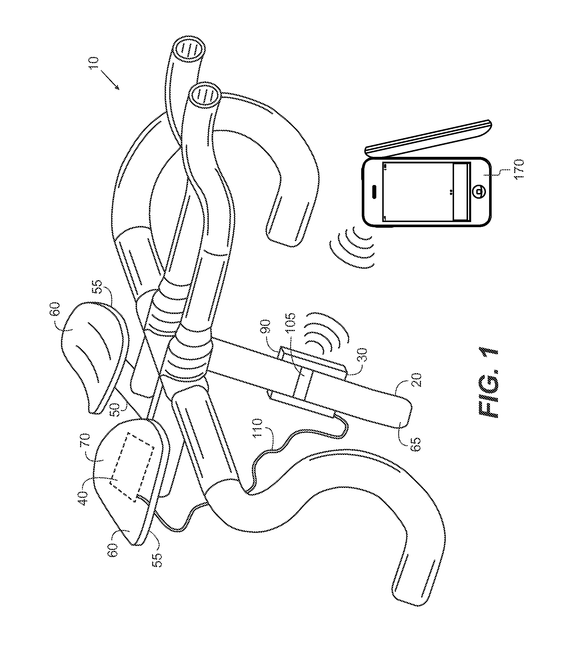 Sensor and feedback assembly for a bicycle
