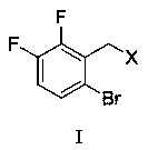 (6-bromo-2, 3-difluorobenzyl) phenyl sulfide and preparation method thereof