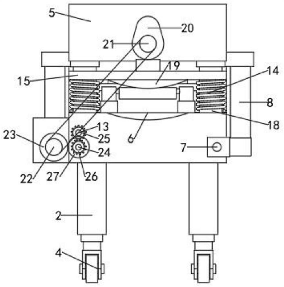 Rape stalk pre-cutting device