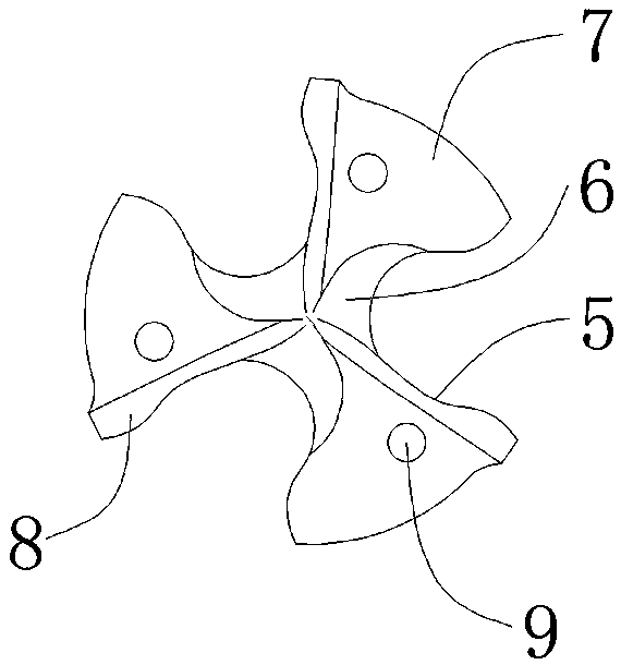 Drill bit with automatic chip removal function