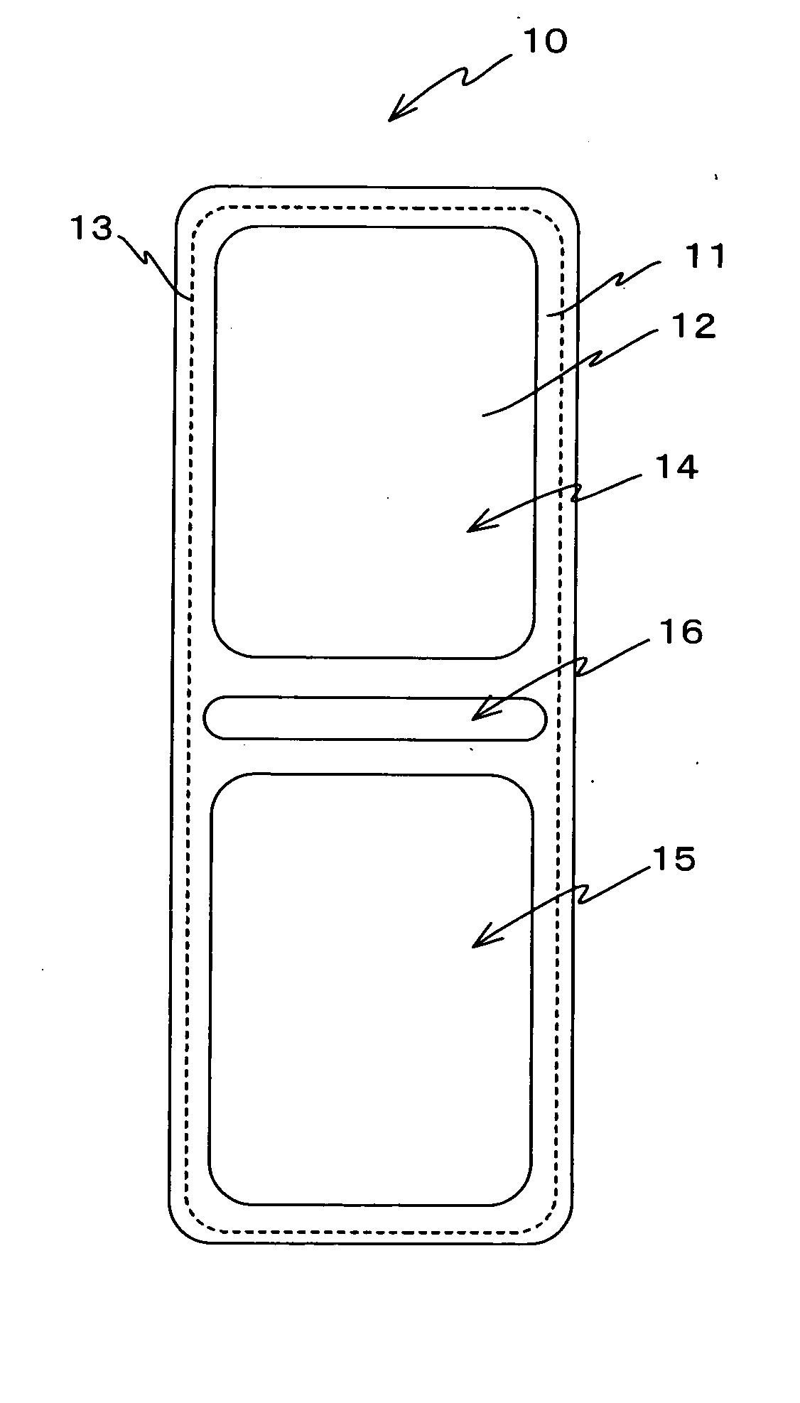 Cover for mobile communication terminal, and mobile communication terminal