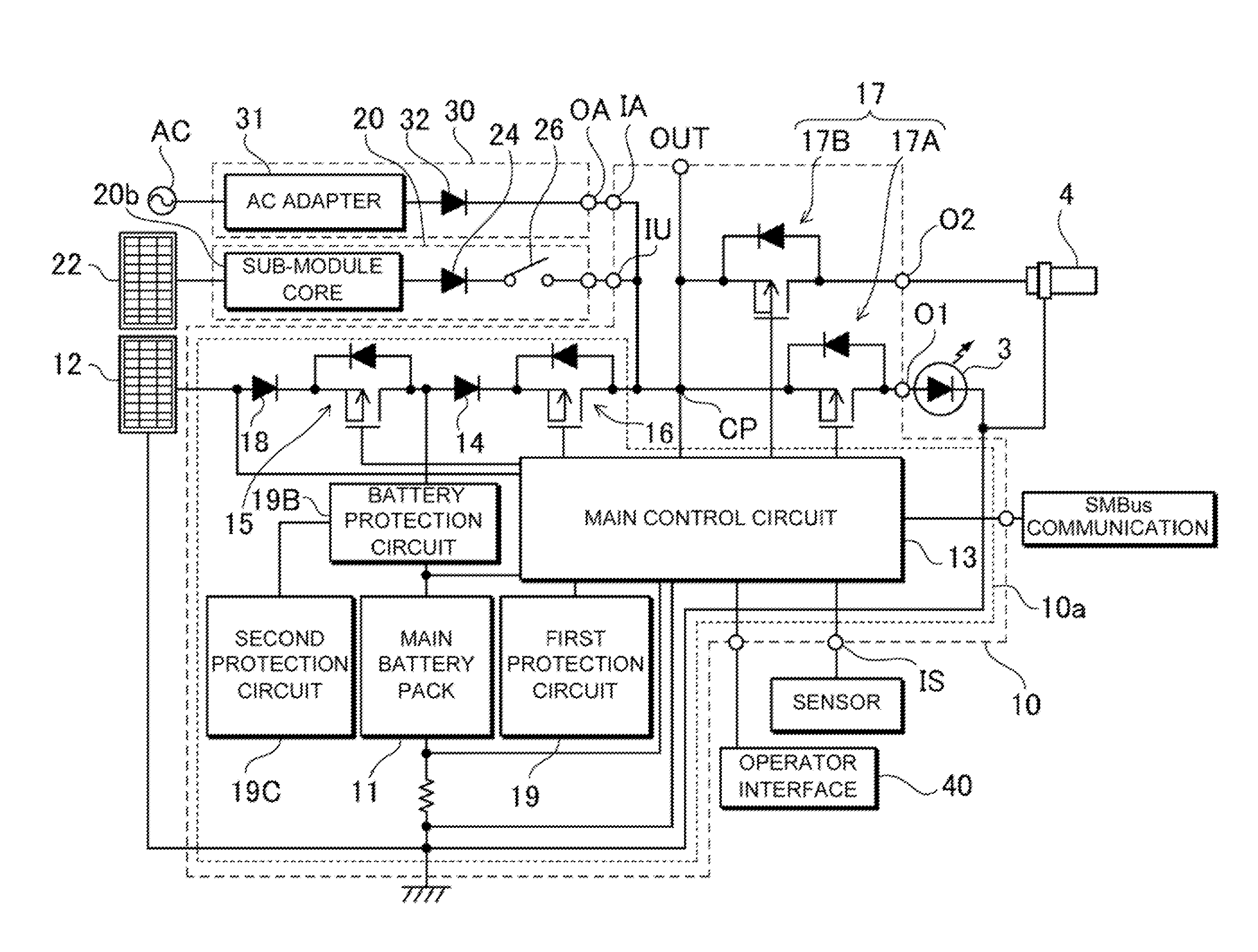 Modular electric power system with a renewable energy power generating apparatus