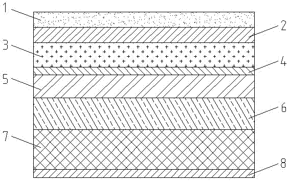 Coated natural kraft and manufacturing method thereof
