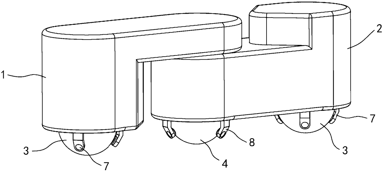 Ball wheel robot