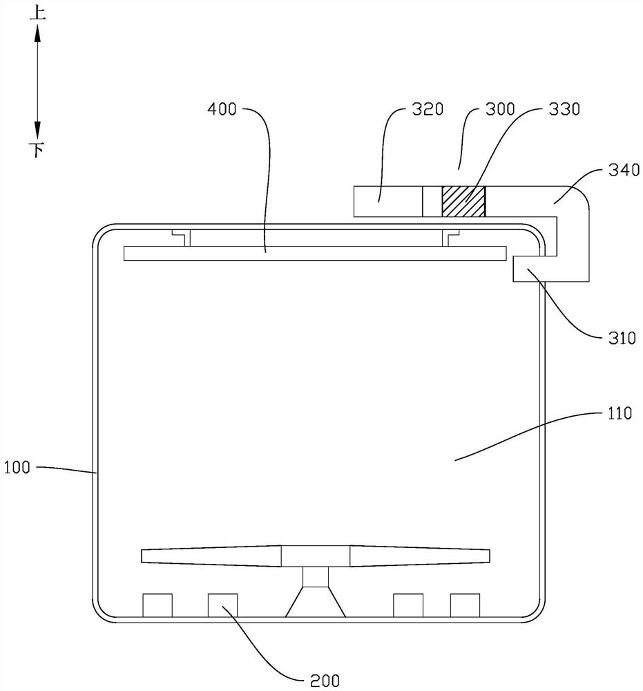 Dish washing machine drying device and drying method